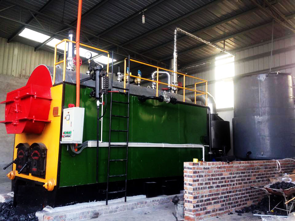 nồi hơi đốt than